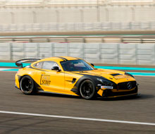 Mercedes Benz GT4 at Yas Marina Circuit – Dubai Automotive Videographer